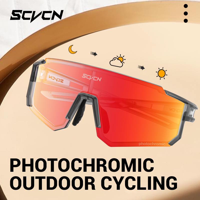 SCVCN Hot Photochromic Protect - Mountain Biking Sunglasses review and price