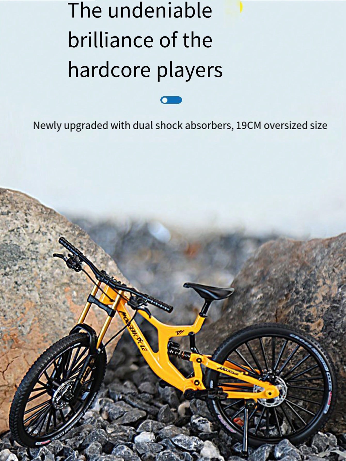 Upgraded dual shock absorber a - Mountain Biking Game review and price