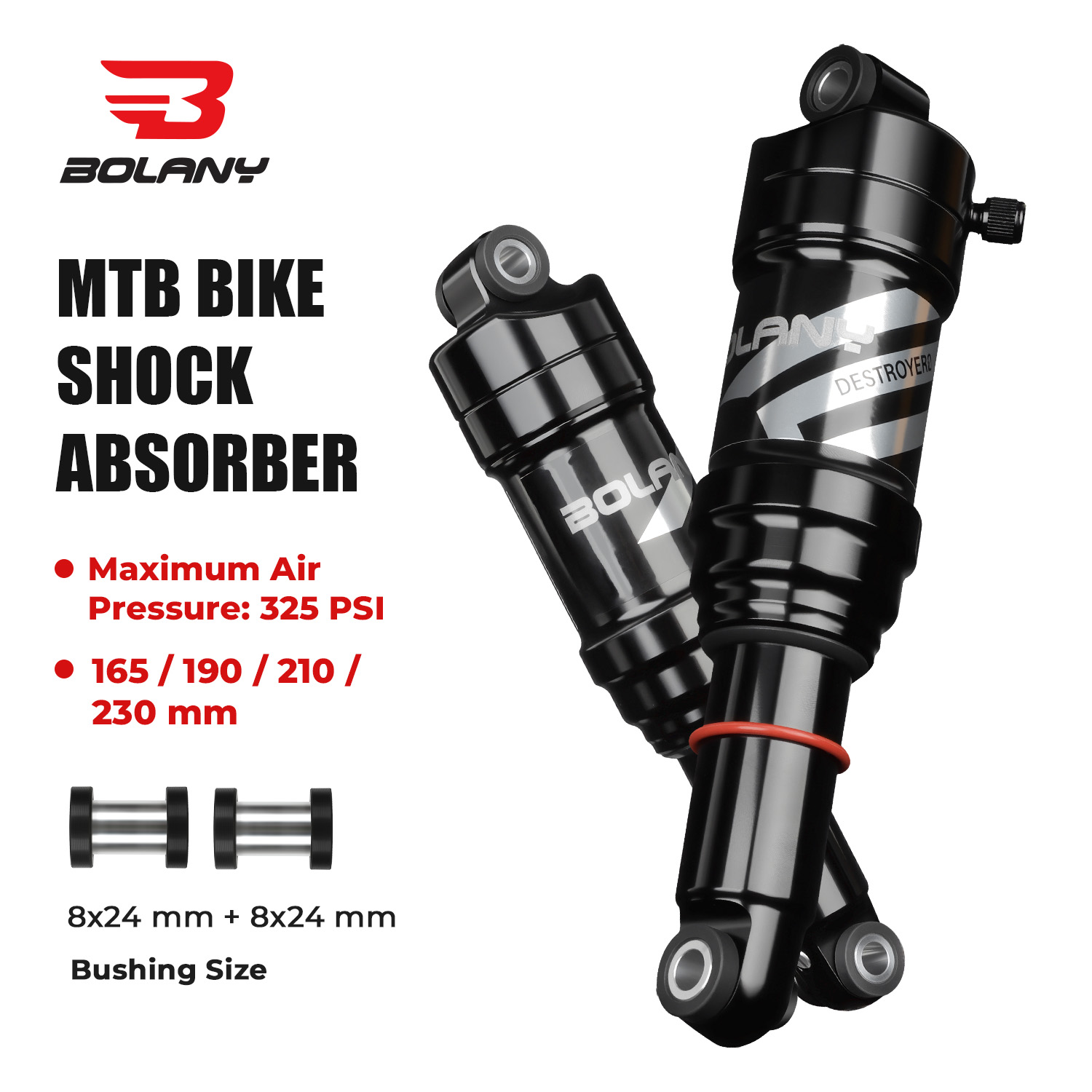 BOLANY Mountain Bike Air Rear  - Mountain Biking Videos review and price