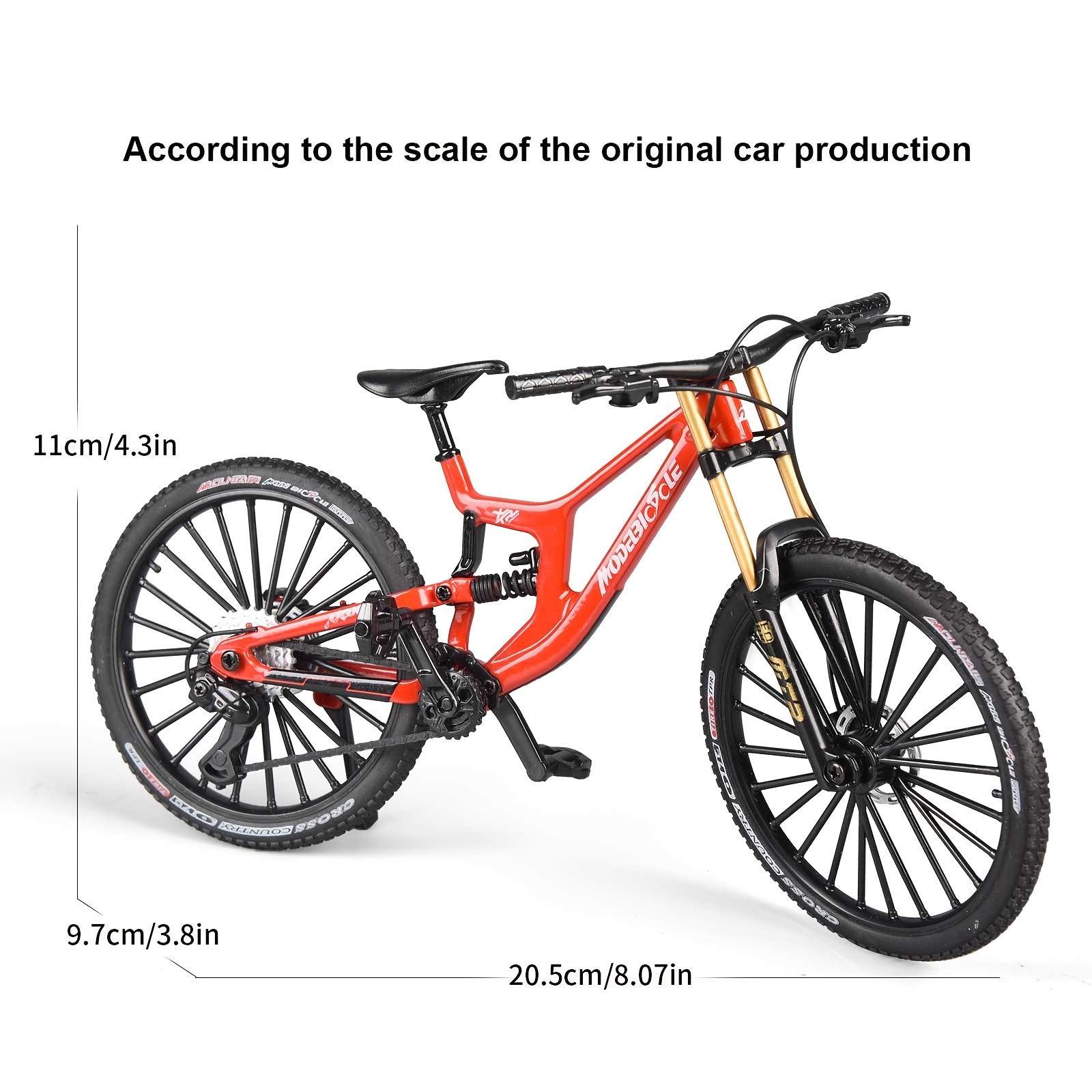 1:8 Scale Mini Alloy Finger Mo - Mountain Biking Usa review and price