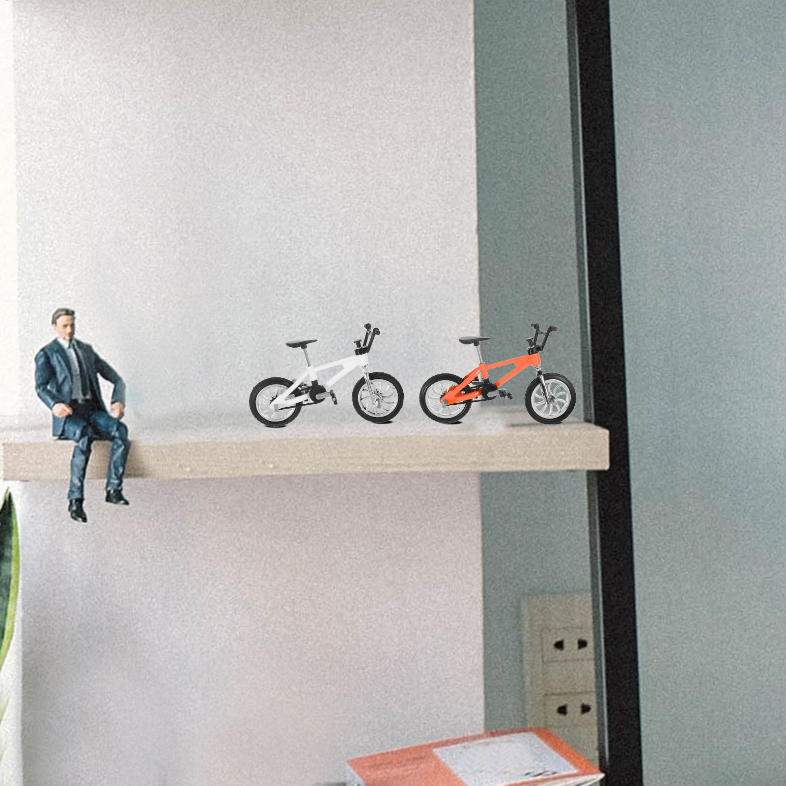 4Pcs Miniature Finger Mountain - Mountain Biking Game review and price