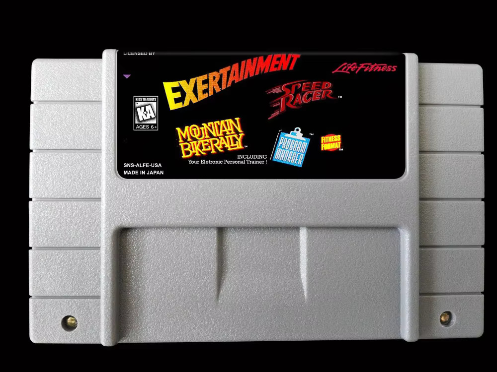 16Bit Games ** Exertainment Mo - Mountain Biking Game review and price
