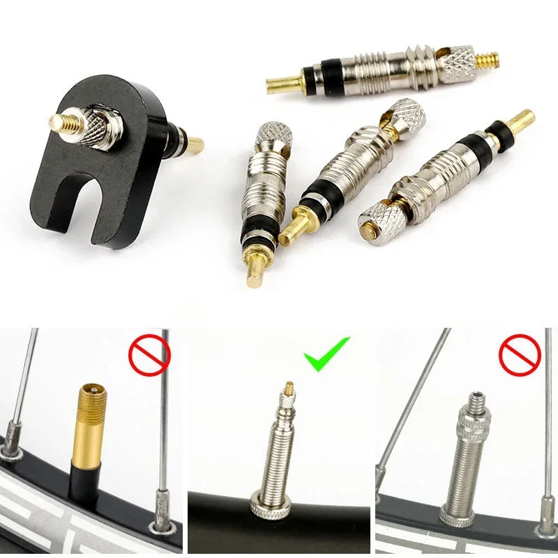 2/6/12pcs Bicycle Removable Pr - Tubeless Valve Core review and price