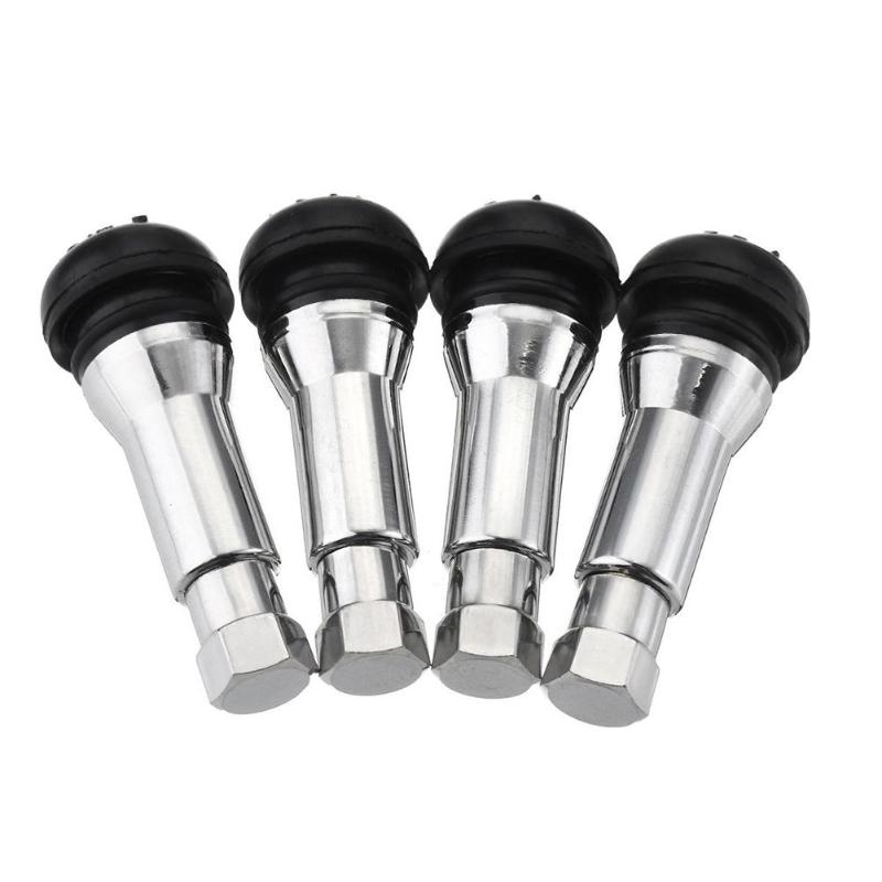 4Pcs/Set TR414 Chrome Aluminiu - Tubeless Valve Core review and price