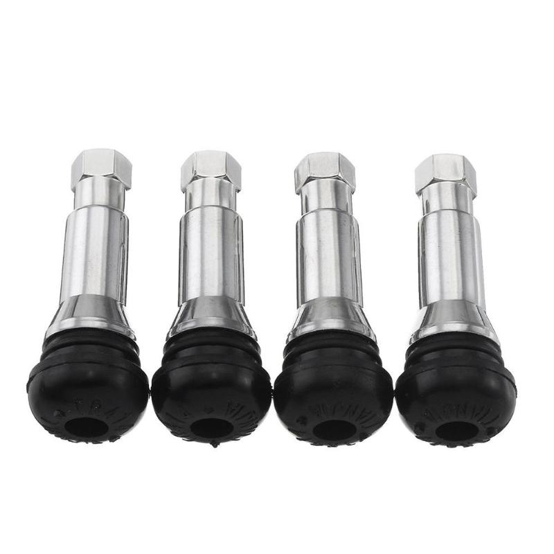 4Pcs/Set TR414 Chrome Aluminiu - Tubeless Valve Core review and price