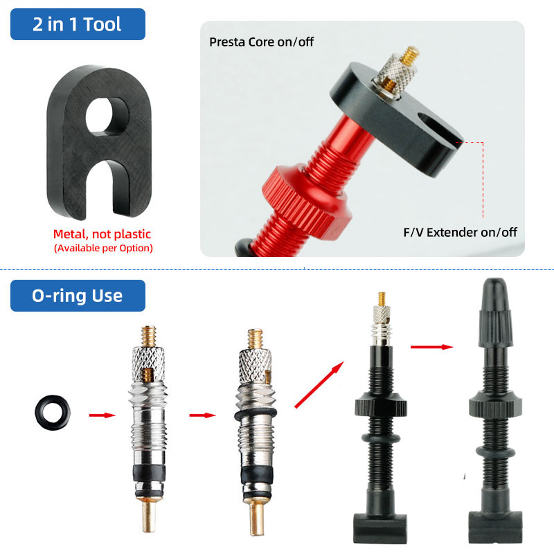 Deemount Presta Valve Core Bra - Tubeless Valve Core review and price
