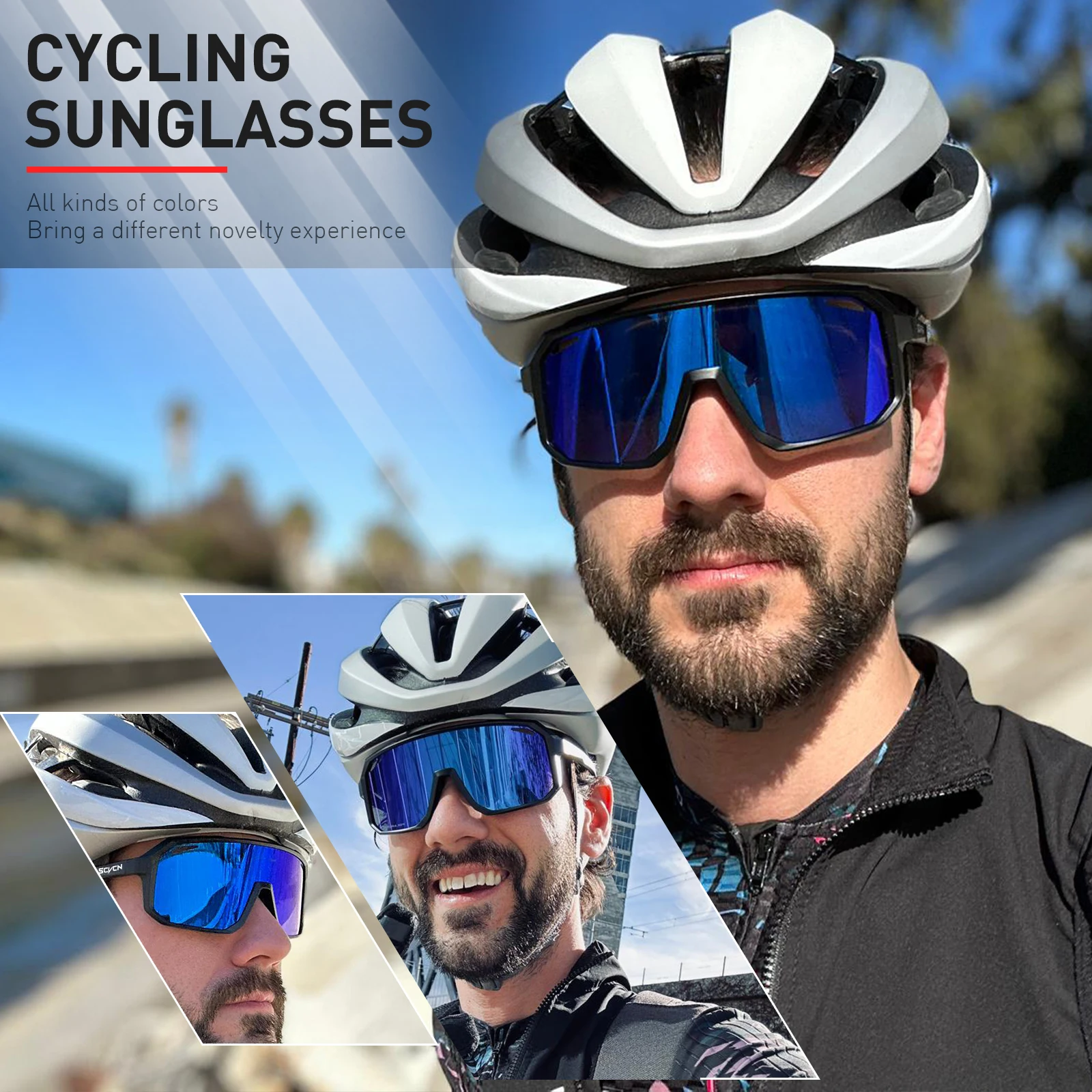 SCVCN New Cycling Sunglasses M - Mountain Biking Sunglasses review and price