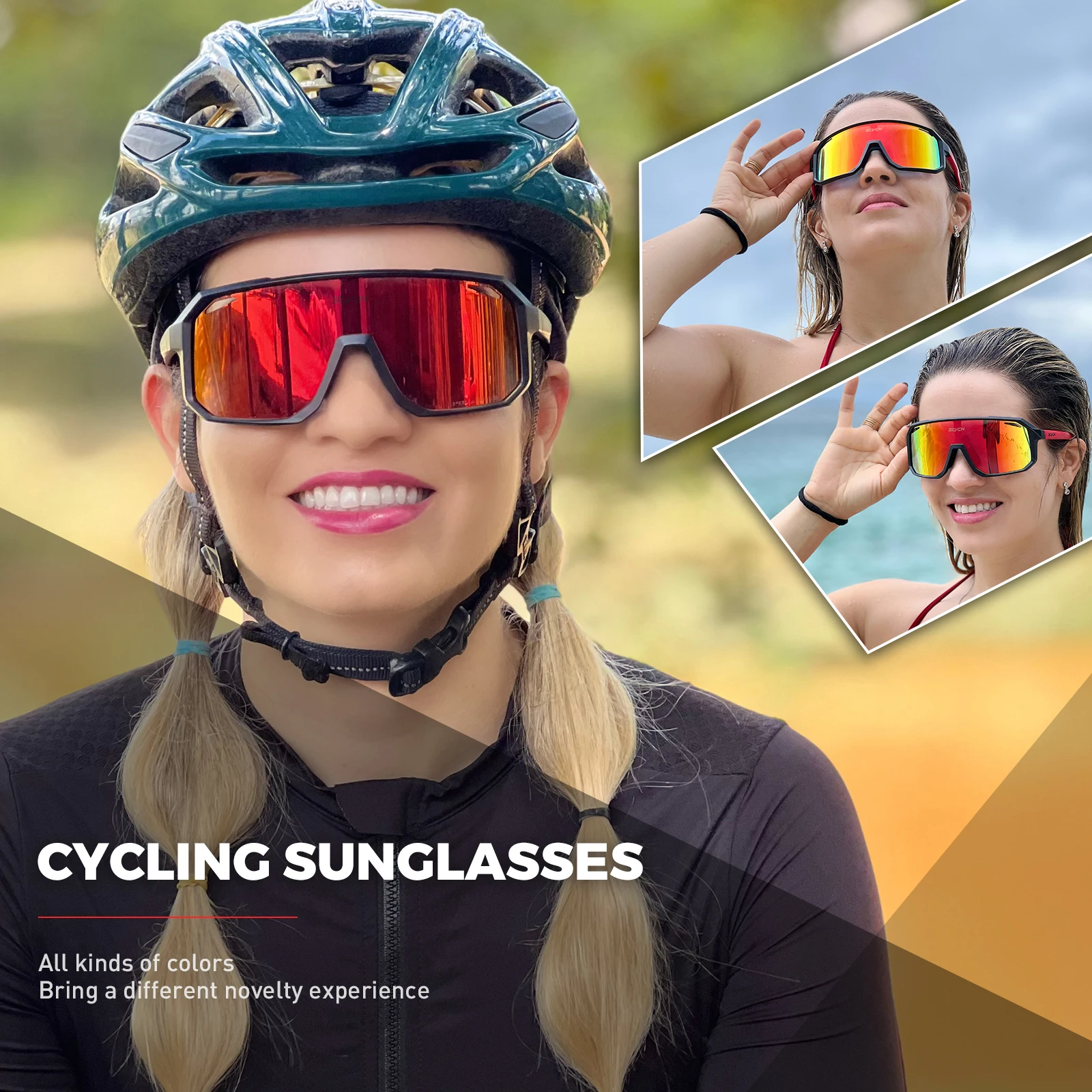 SCVCN New Cycling Sunglasses M - Mountain Biking Sunglasses review and price
