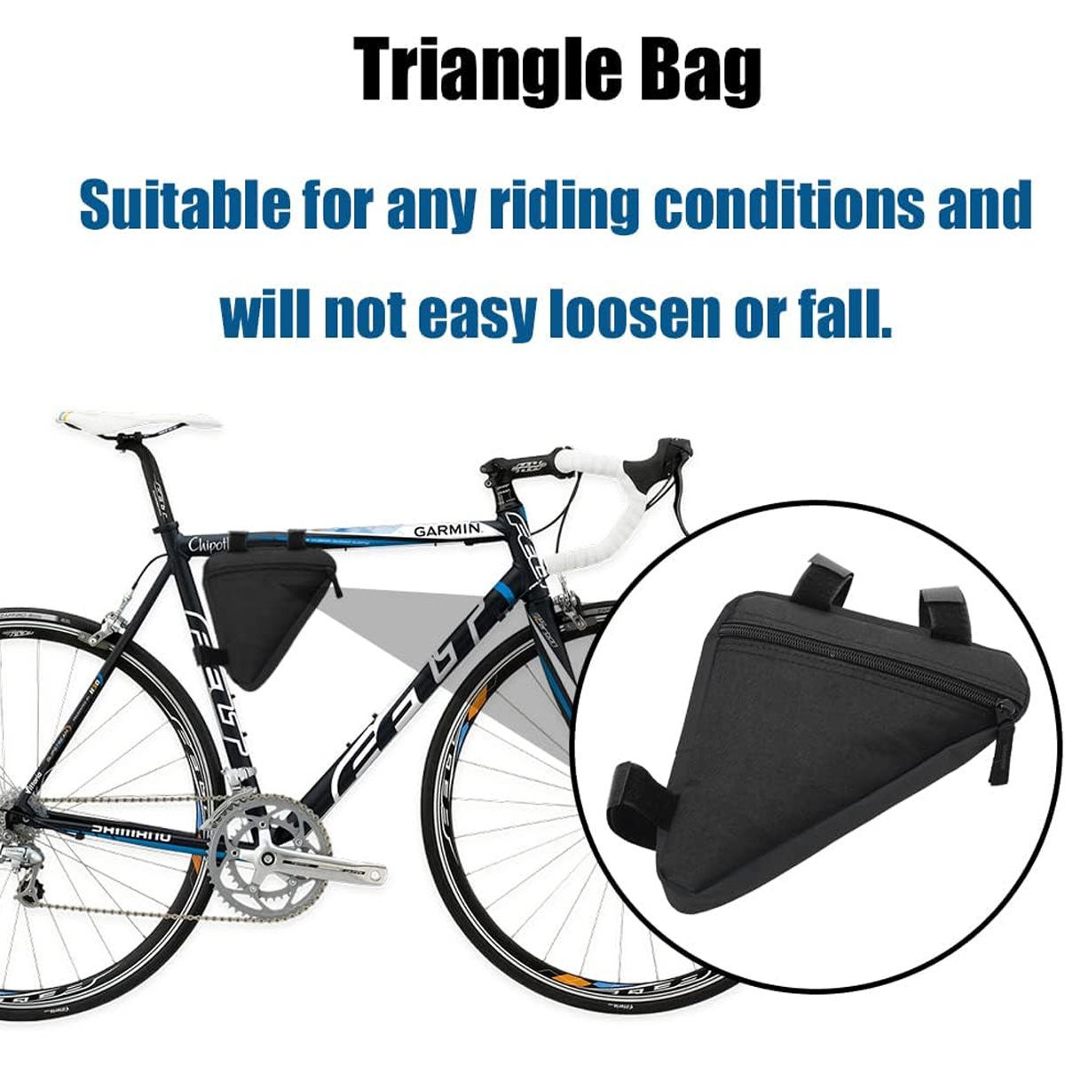 PINMOAP Bicycle Triangle Bag W - Mountain Biking Oxford review and price